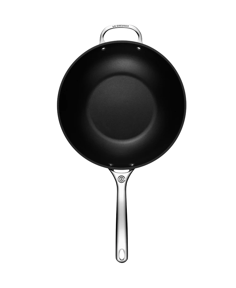 Le Creuset Hard Anodized Aluminum Nonstick 12" Stir Fry Pan