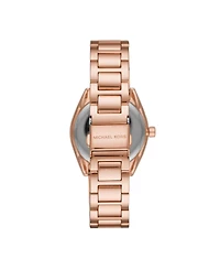 Michael Kors Women's Janelle Multifunction Rose Gold-Tone Stainless Steel Bracelet Watch 36mm MK7095