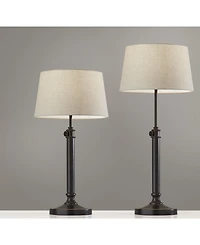 Adesso Mitchell 2 Piece Table Lamp Bonus Pack