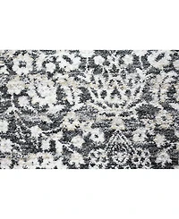 Closeout! Bashian Plymouth Ply-03 Charcoal 3'6" x 5'6" Area Rug