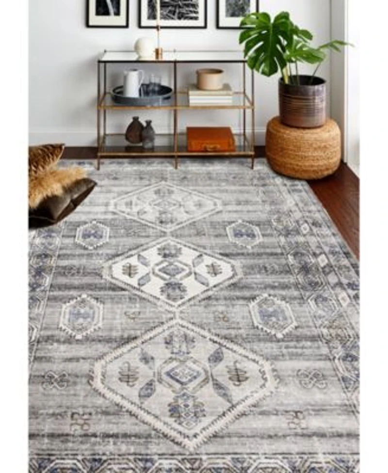 Closeout Bashian Mesa Mes 02 Silver Rug