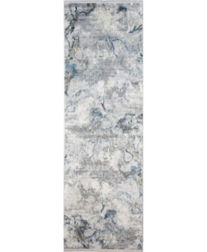Bashian Charm Cha 02 Gray Blue Rug