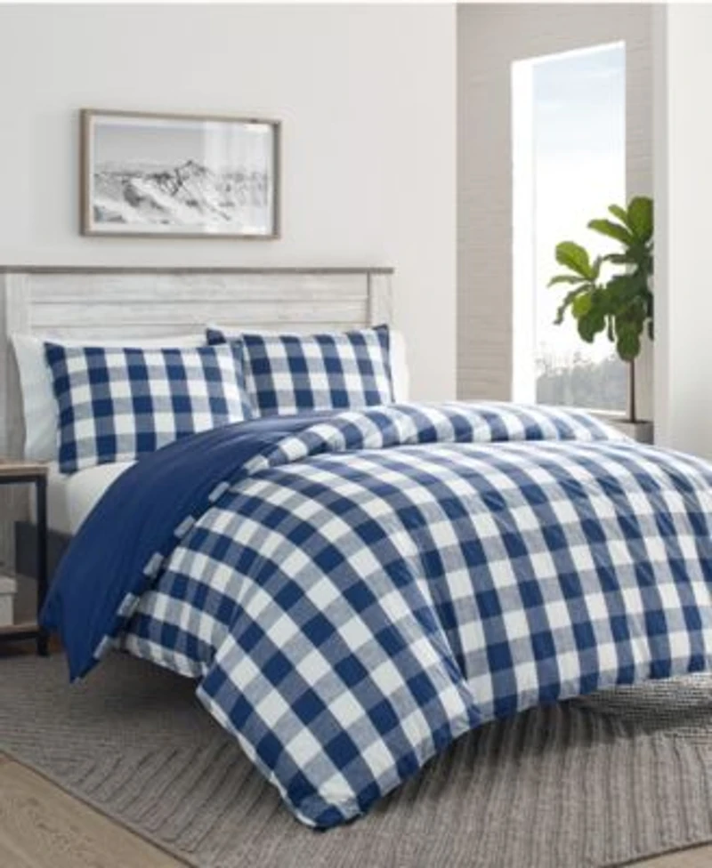 Eddie Bauer Lakehouse Plaid Duvet Cover Sets