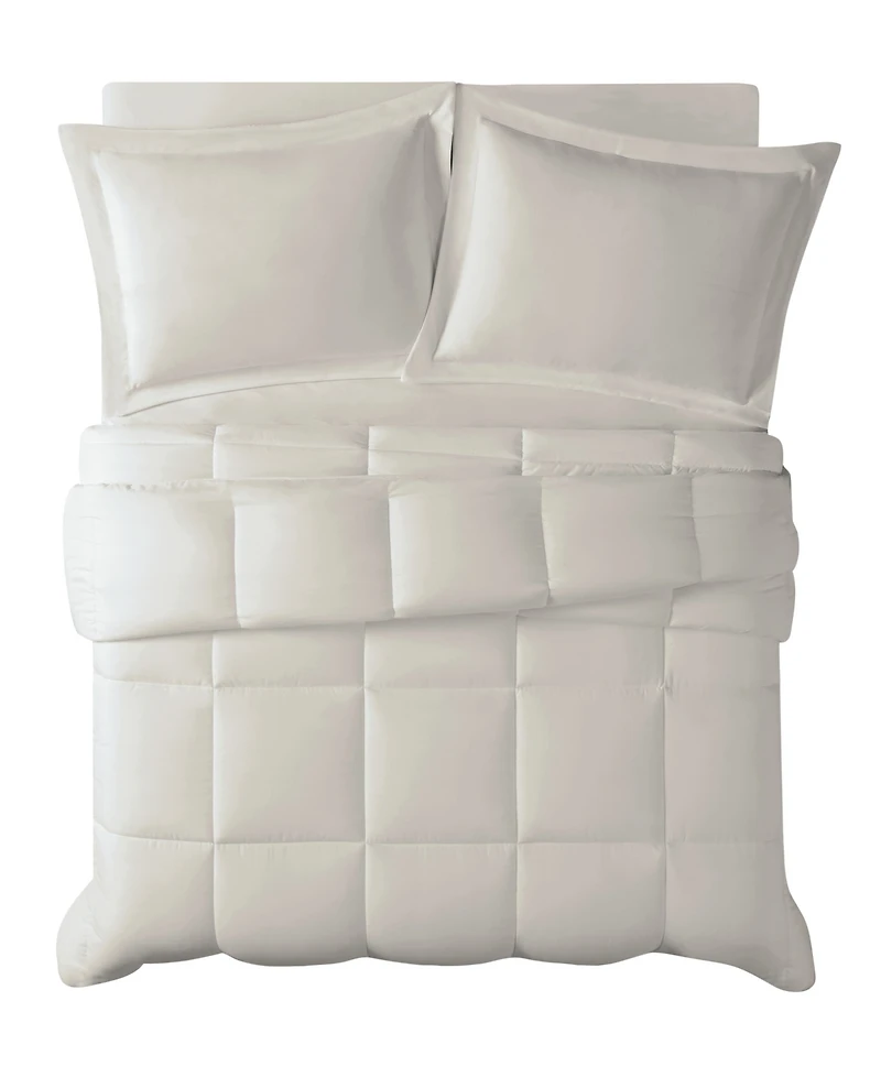 Truly Calm Antimicrobial Down Alternative 3-Pc. Comforter Set