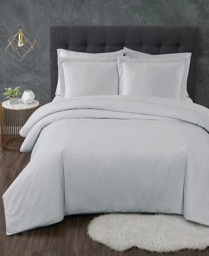 Truly Calm Antimicrobial 3-Pc. Duvet Cover Set, King
