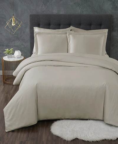 Truly Calm Antimicrobial 3-Pc. Duvet Cover Set, King