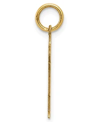 Boy Charm Pendant in 14k Gold