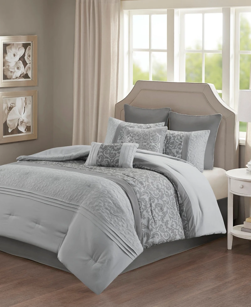 510 Design Ramsey Embroidered 8-Pc. Comforter Set, California King