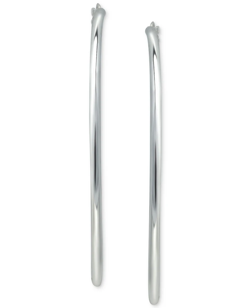 Giani Bernini Large Sterling Silver Hoop Earrings, 1.75"