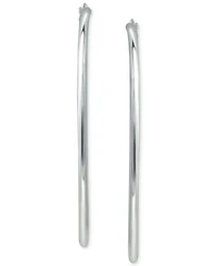 Giani Bernini Large Sterling Silver Hoop Earrings, 1.75"