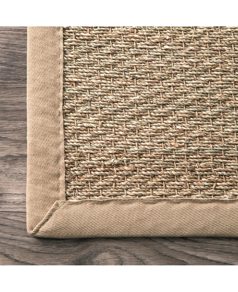 nuLoom Elijah BHSG01A Beige 5' x 8' Area Rug