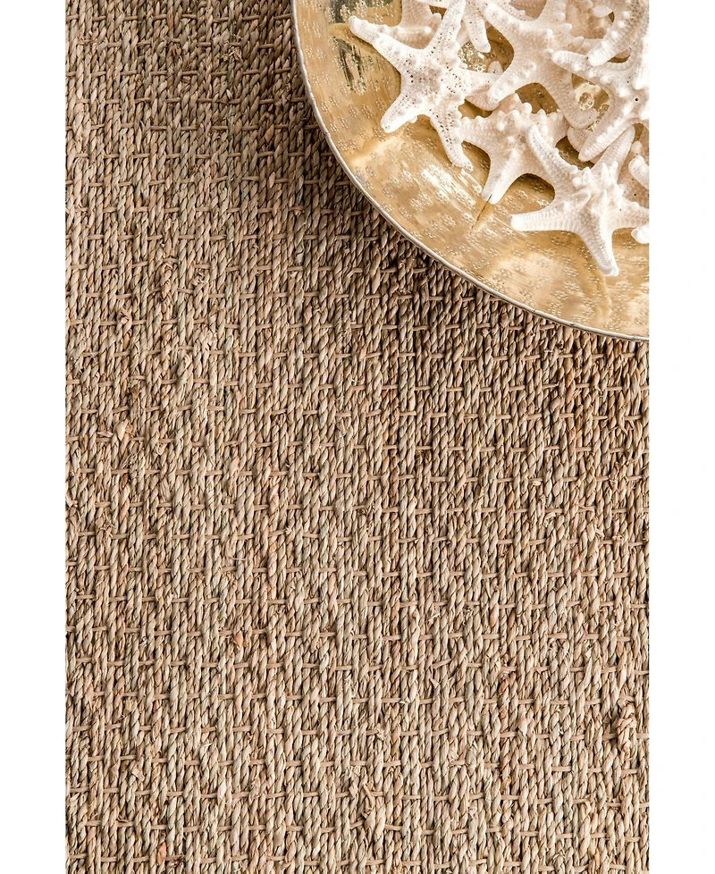 nuLoom Elijah BHSG01C Black 5' x 8' Area Rug