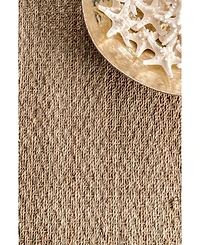 nuLoom Elijah BHSG01C Black 5' x 8' Area Rug