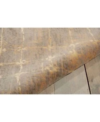Nourison Home Silken Allure Slk07 Gray Rug