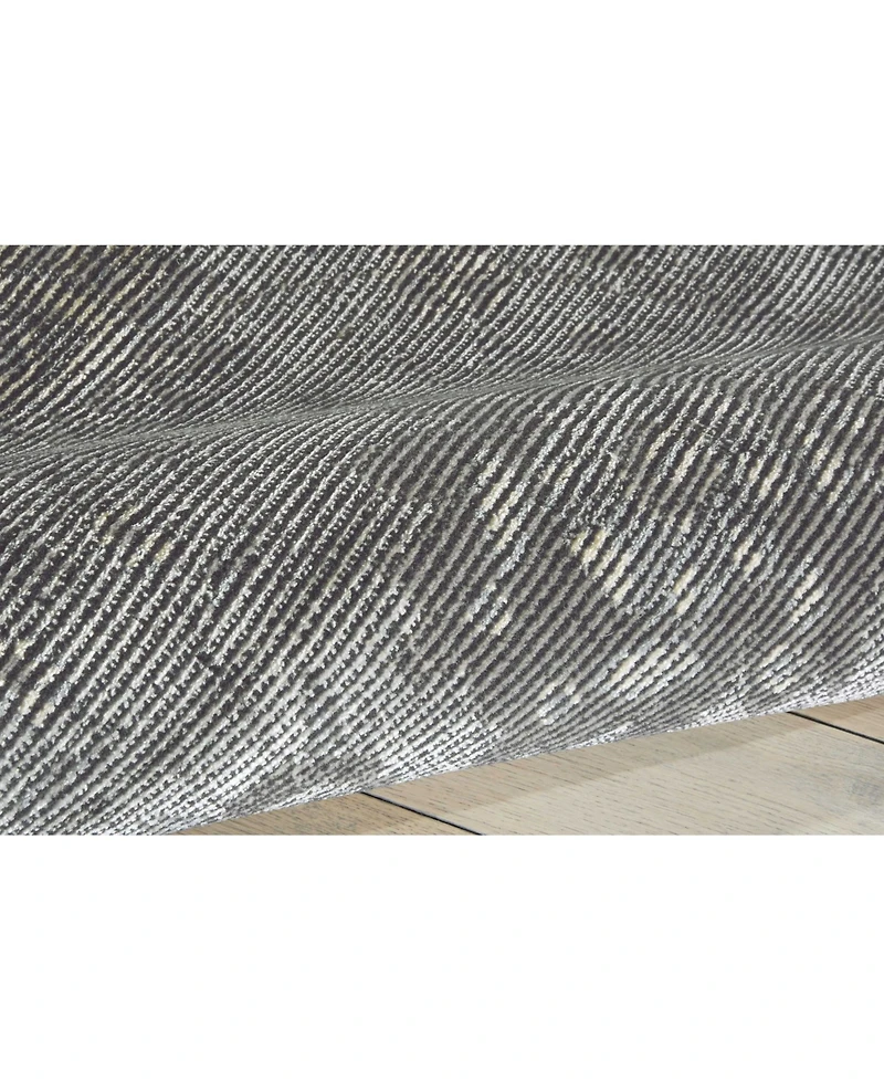 Nourison Home Luminance LUM06 Charcoal 7'6" x 10'6" Area Rug