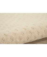 Nourison Home Marana MNN01 Ivory 3'9" x 5'9" Area Rug