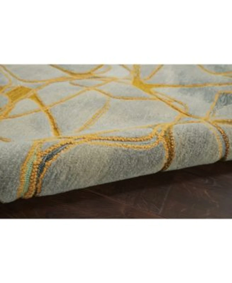 Nourison Home Symmetry Smm05 Gray Rug