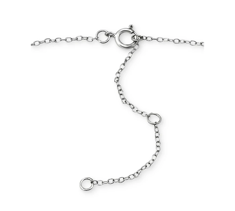 Giani Bernini Cubic Zirconia Bezel Ankle Bracelet, Created for Macy's