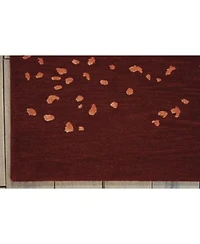 Nourison Home Opaline Opa08 Cinnabar Rug
