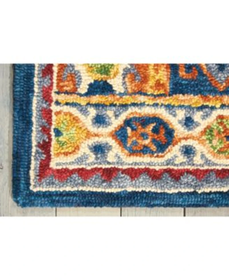 Nourison Home Vivid Viv09 Navy Rug