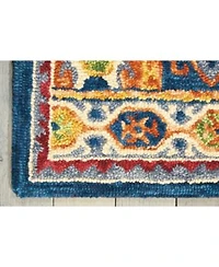 Nourison Home Vivid Viv09 Navy Rug