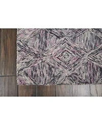 Nourison Home Interlock Lnk01 Gray Rug