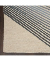 Nourison Home Symmetry Smm06 Ivory Gray Rug
