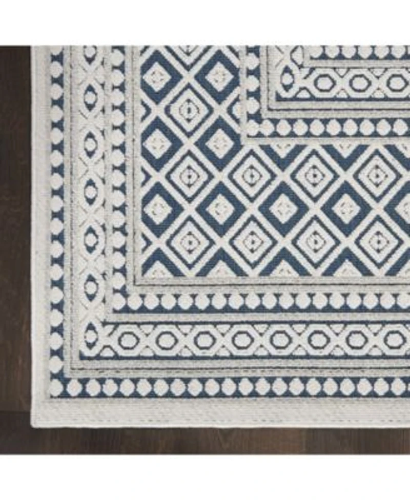 Nourison Home Key Largo Klg02 Blue Rug