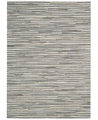 Nourison Home Capelle CPEL1 Silver 2'3" x 3' Area Rug