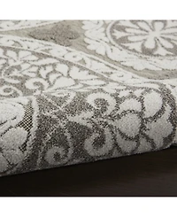 Nourison Home Key Largo KLG03 Taupe 8'10" x 11'10" Outdoor Area Rug