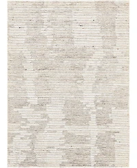 Nourison Home Ellora ELL01 Ivory and Gray 5'6" x 7'5" Area Rug