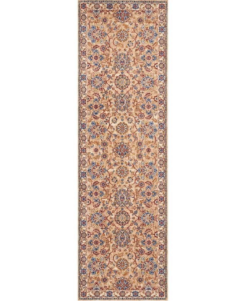 Closeout! Nourison Home Lagos LAG05 Multi 2'3" x 7'6" Runner Rug