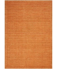 Nourison Home Marana MNN01 Tangerine 6'6" x 9'6" Area Rug