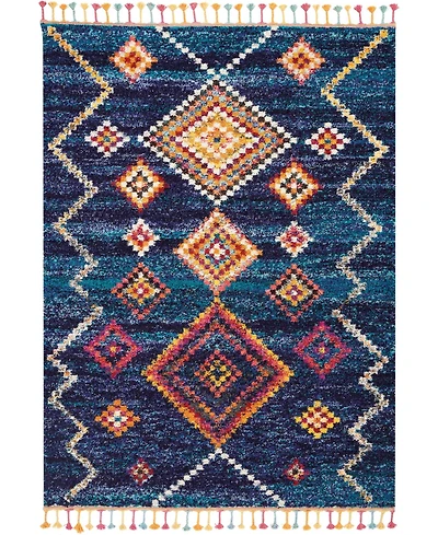 Closeout! Nourison Home Nomad NMD04 Aqua 7'10" x 10'6" Area Rug