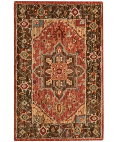 Nourison Home Living Treasures Li01 Rust Rug