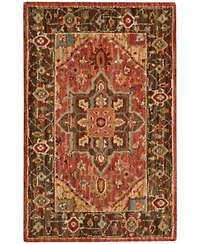 Nourison Home Living Treasures Li01 Rust Rug