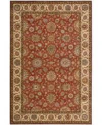 Nourison Home Living Treasures Li05 Rust Rug