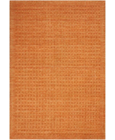 Nourison Home Marana MNN01 Tangerine 3'9" x 5'9" Area Rug