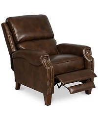 Arianlee Leather Push Back Recliner, Created for Macy's