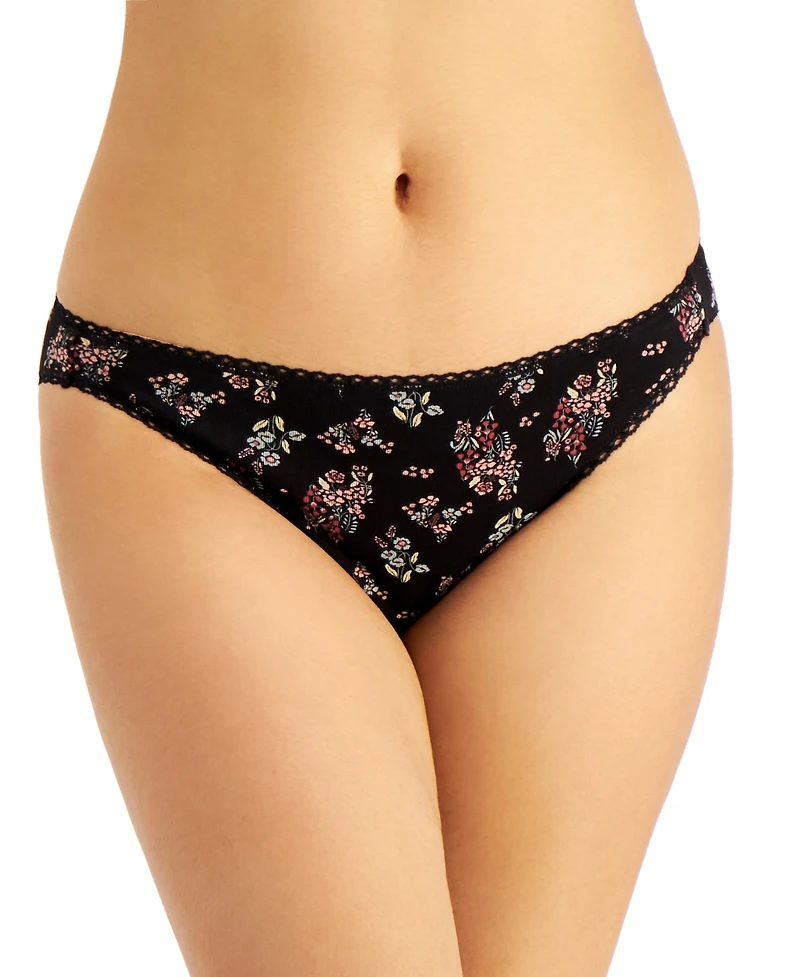 Charter Club Women's Everyday Cotton Bikini Underwear, Created for Macy's