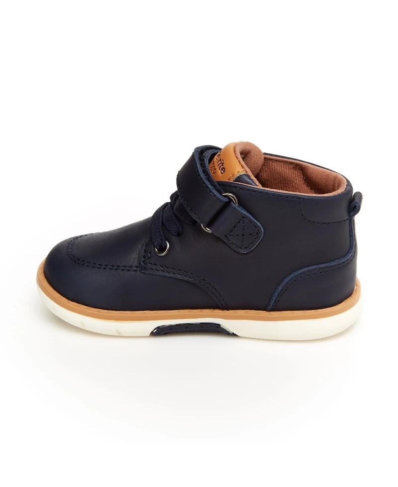 Stride Rite Toddler Boys Srt Suede Detail Quinn Casual Shoe