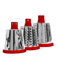 NutriSlicer 3-in-1 Spinning/Rotating Mandoline and Countertop Food Slicer and Grater