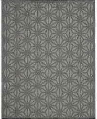 Nourison Home Cozumel CZM01 Onyx 7'10" x 9'10" Outdoor Area Rug