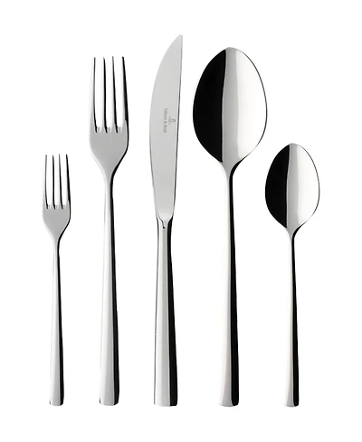 Villeroy & Boch Piemont 40 Piece Flatware Set, Service for 8