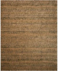 Nourison Home Silken Allure Slk20 Silver Rug