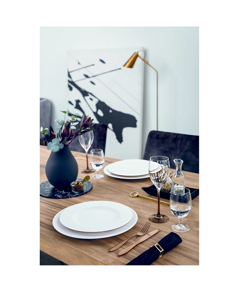Villeroy & Boch Manufacture Rock 4-Piece Place Setting