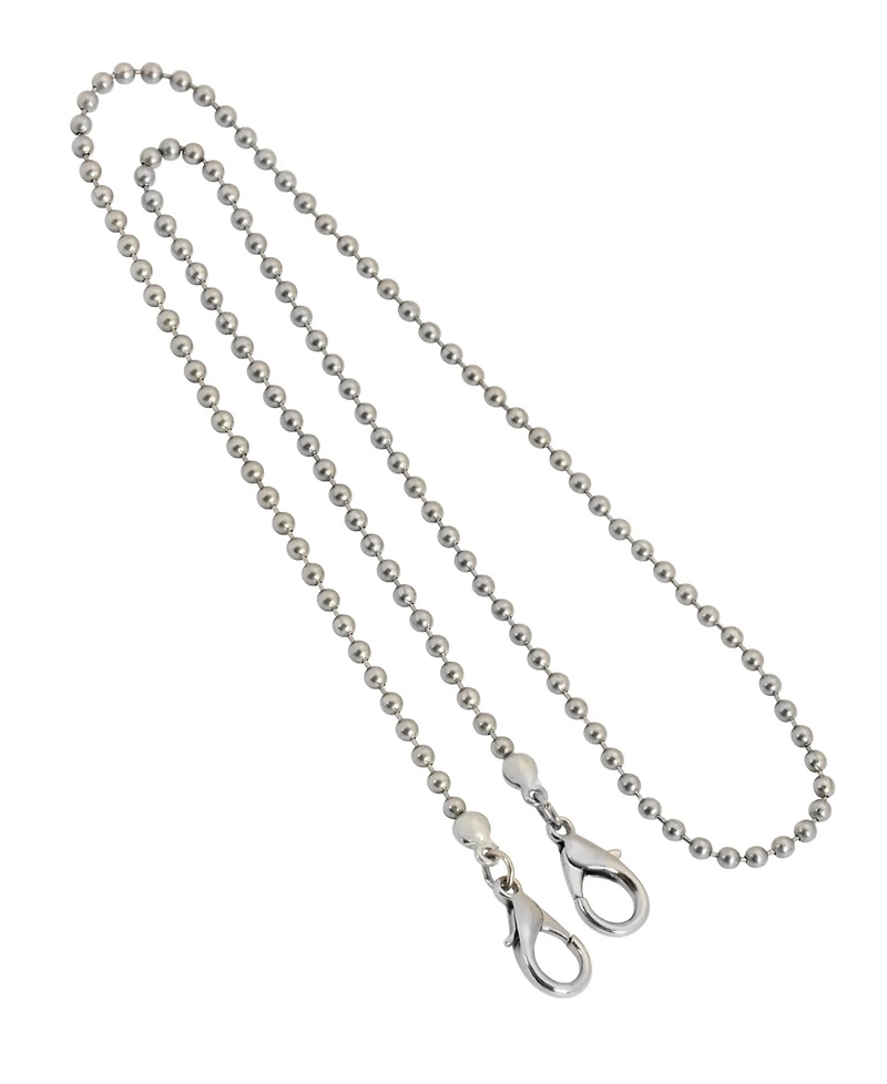 2028 Stainless Steel Ball Chain Mask Holder