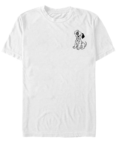 Fifth Sun Men's Patch Line Short Sleeve T-Shirt