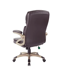Osp Home Furnishings High Back Leather Executive Office Manager's Chair
