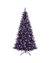 Puleo 6.5FT Pre-Lit Fashion Artificial Christmas Tree
